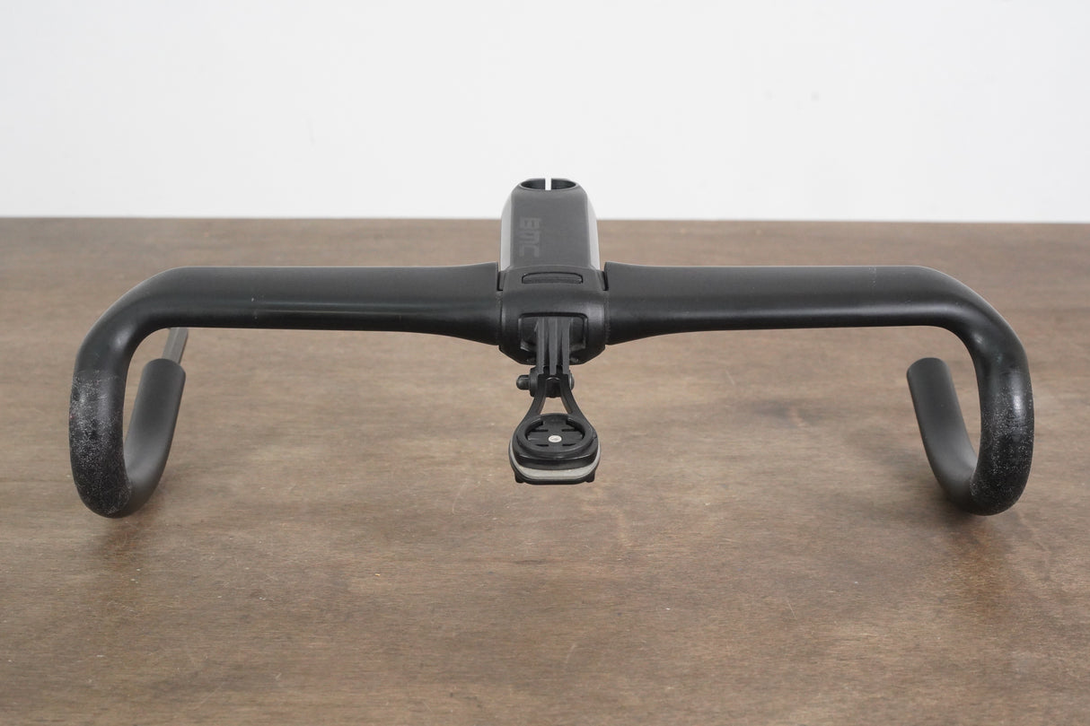 110mm 42cm BMC ICS Aero Carbon Compact Handlebar + Stem + Mount 31.8mm