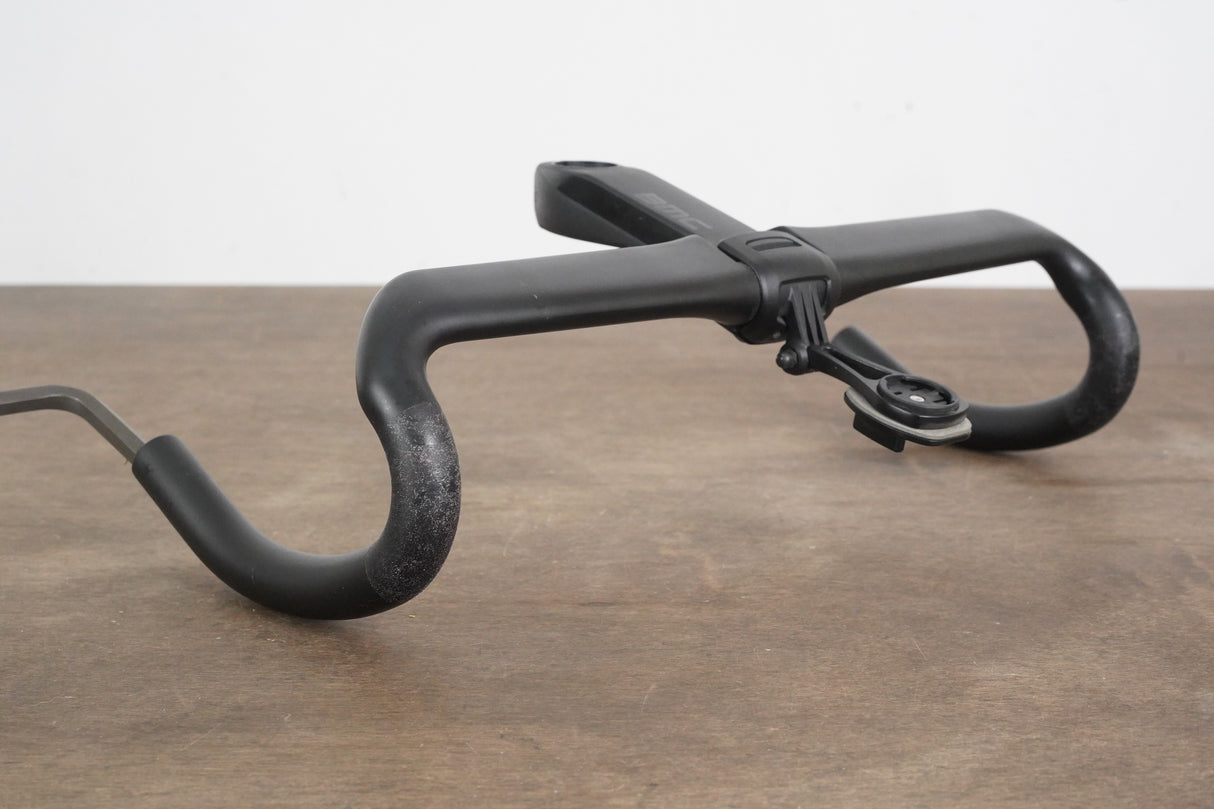 110mm 42cm BMC ICS Aero Carbon Compact Handlebar + Stem + Mount 31.8mm