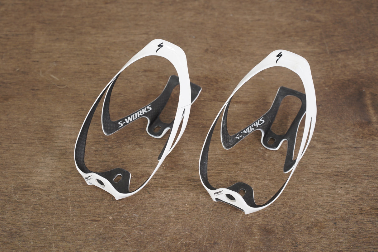 (2) Specialized S-WORKS Rib Cage II Carbon Water Bottle Cages 36g