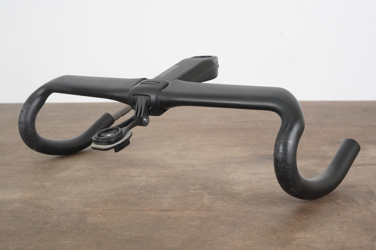110mm 42cm BMC ICS Aero Carbon Compact Handlebar + Stem + Mount 31.8mm