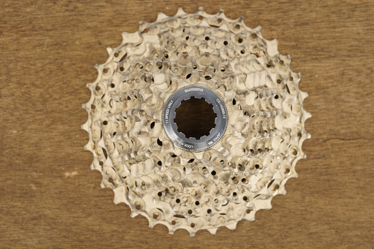 11-34T Shimano Ultegra CS-HG800-11 11 Speed Cassette 333g