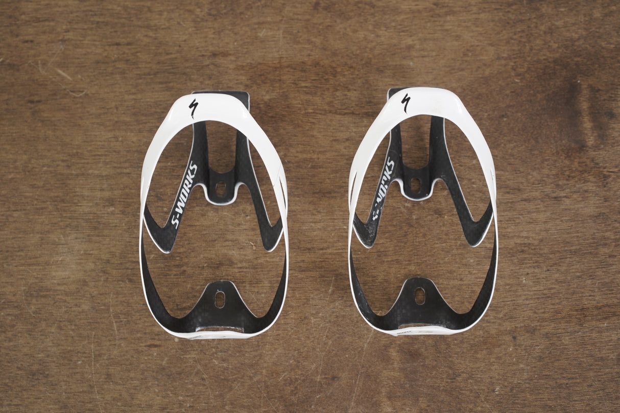 (2) Specialized S-WORKS Rib Cage II Carbon Water Bottle Cages 36g