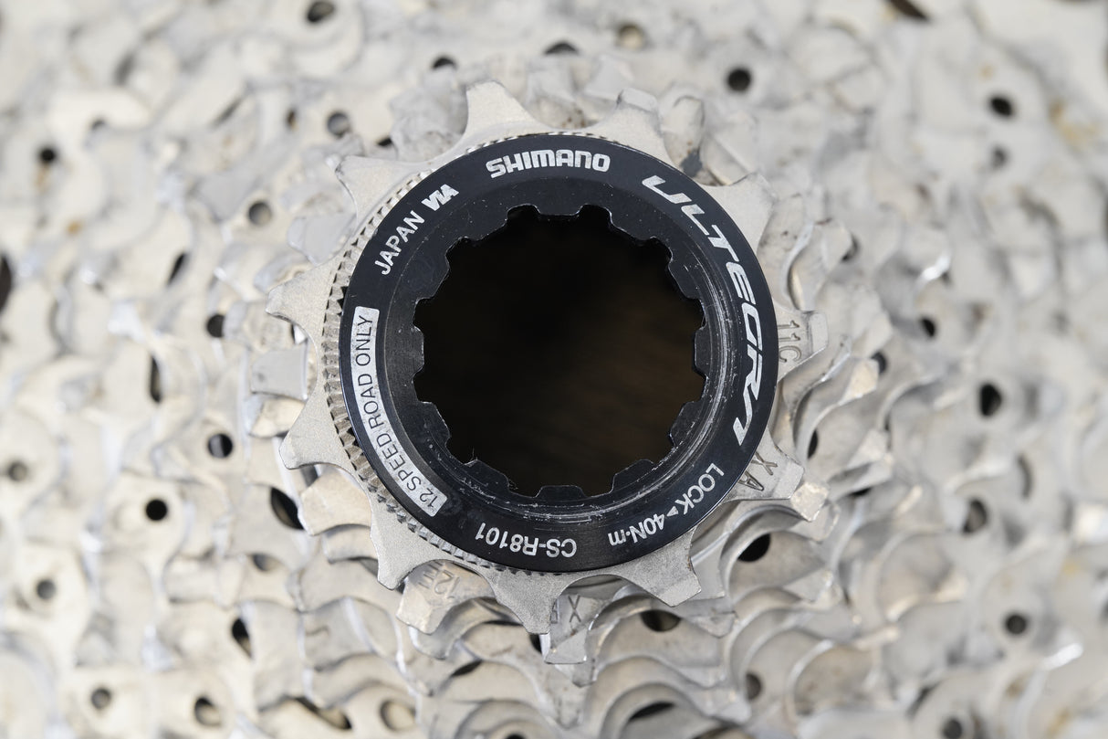 11-34T Shimano Ultegra CS-R8101 12 Speed Cassette 338g 8101 R8100