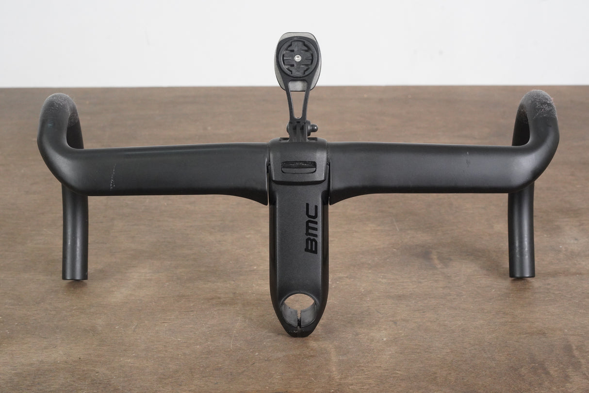 110mm 42cm BMC ICS Aero Carbon Compact Handlebar + Stem + Mount 31.8mm