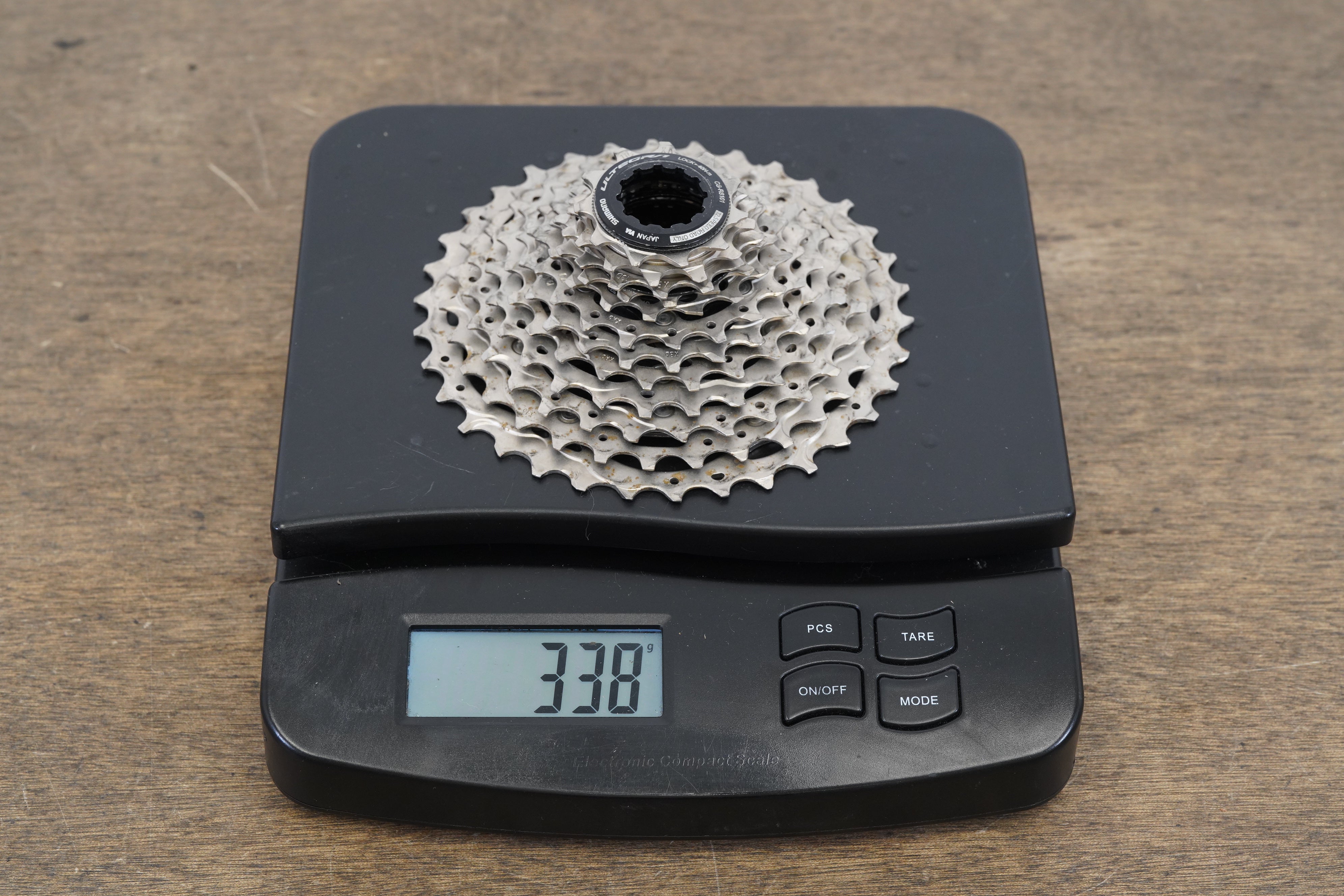 11-34T Shimano Ultegra CS-R8101 12 Speed Cassette 338g 8101 R8100