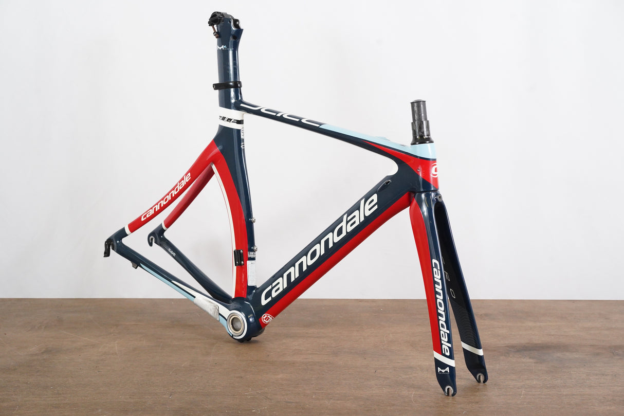 51cm Cannondale Slice Hi-Mod Carbon Rim Brake TT Triathlon Frameset HiMod