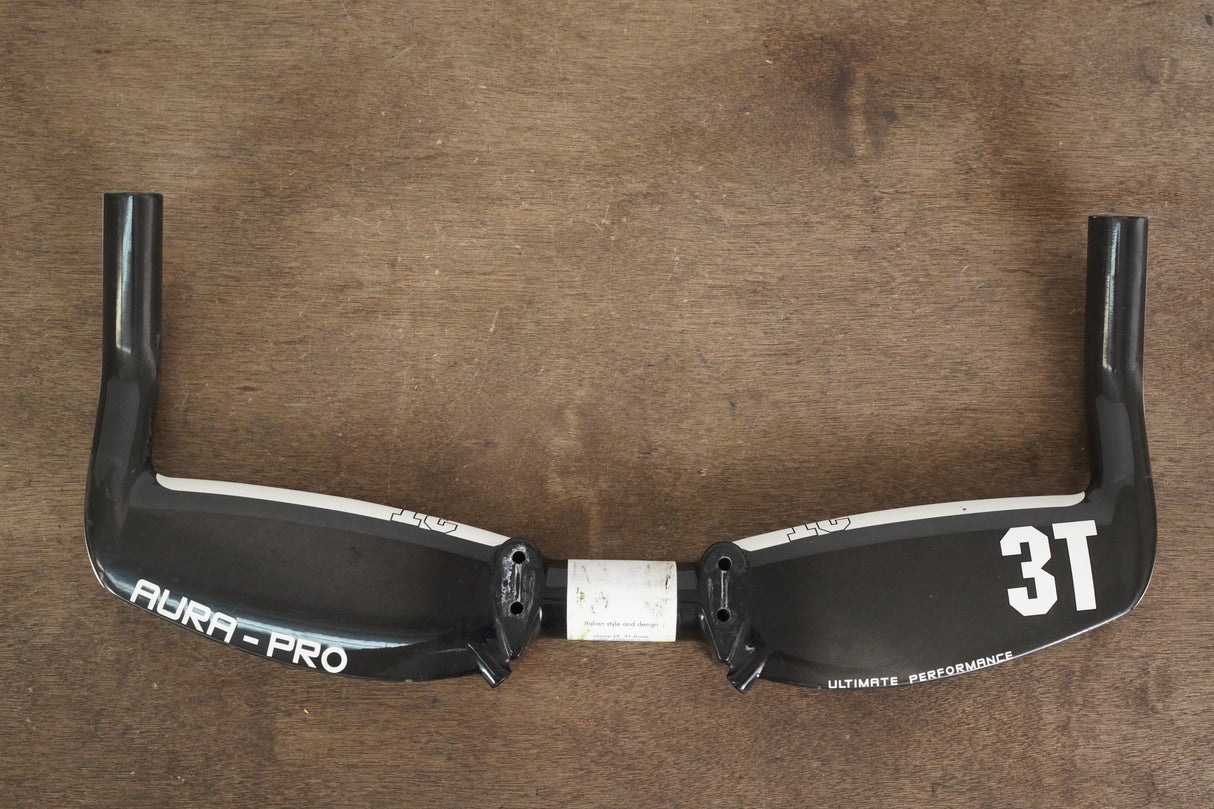 40cm 3T Aura Pro Carbon TT Triathlon Aero Base Bar + Extensions 31.8mm
