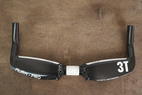 40cm 3T Aura Pro Carbon TT Triathlon Aero Base Bar + Extensions 31.8mm