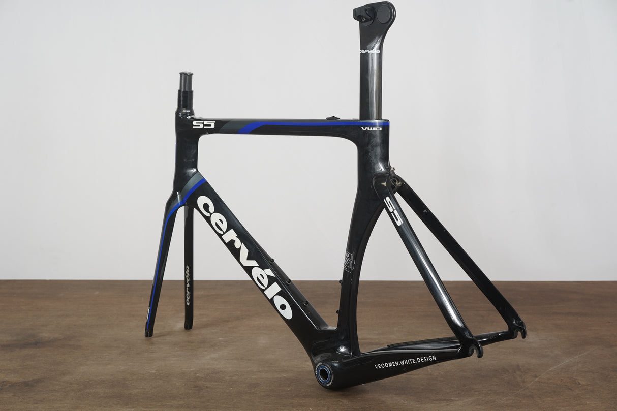 56cm Cervelo S5 Carbon Aero Rim Brake Road Frameset