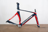 51cm Cannondale Slice Hi-Mod Carbon Rim Brake TT Triathlon Frameset HiMod