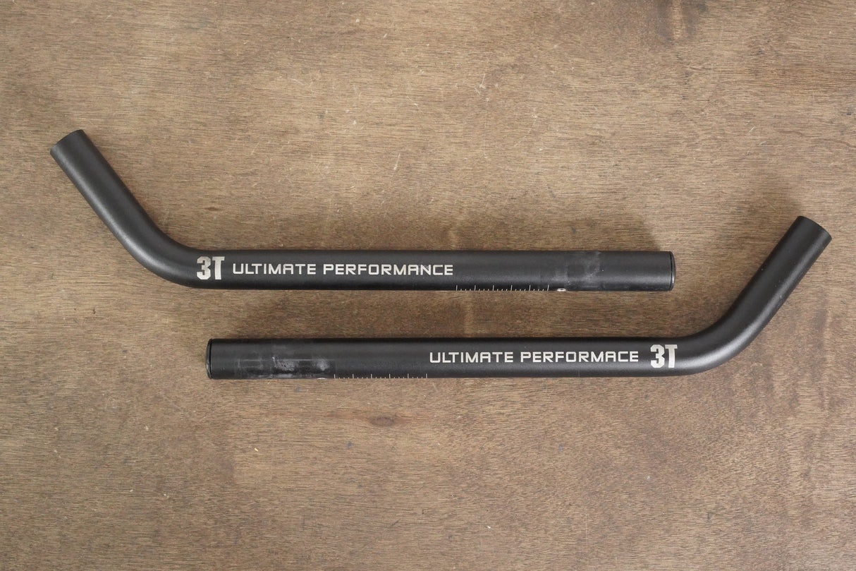 40cm 3T Aura Pro Carbon TT Triathlon Aero Base Bar + Extensions 31.8mm