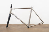 56cm Seven Axiom S Titanium Rim Brake Road Frameset