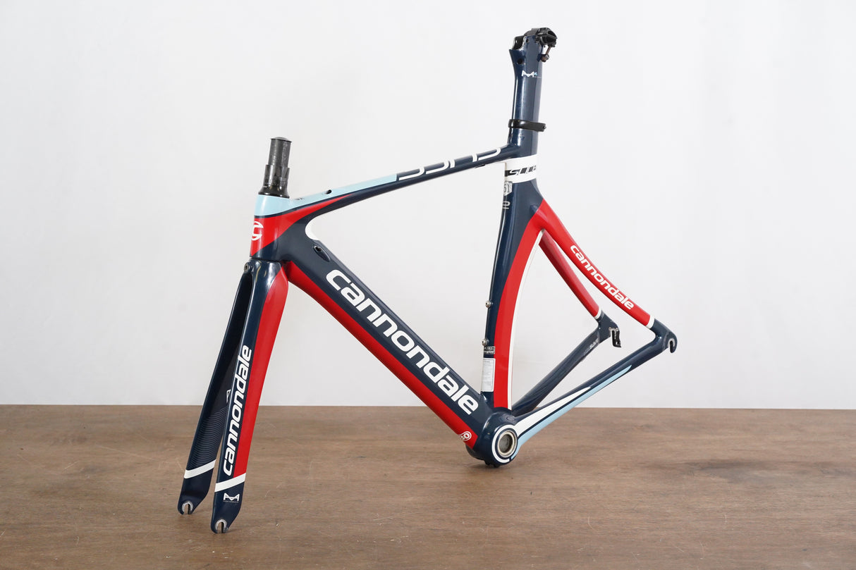 51cm Cannondale Slice Hi-Mod Carbon Rim Brake TT Triathlon Frameset HiMod