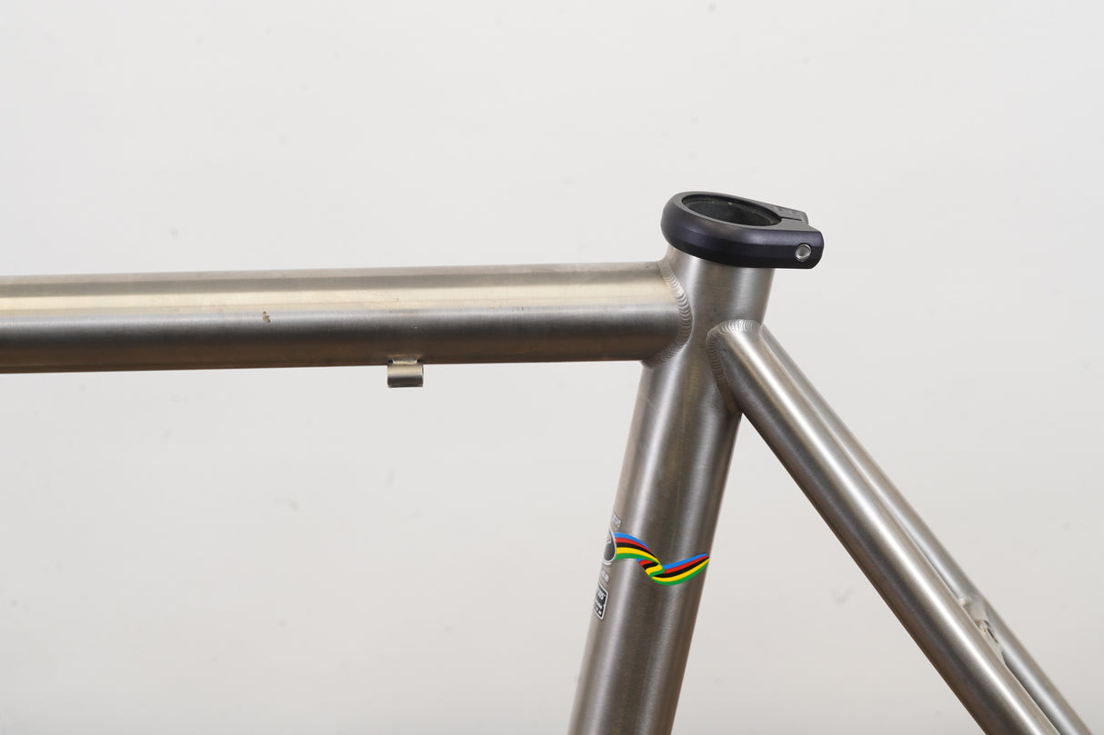 56cm Seven Axiom S Titanium Rim Brake Road Frameset