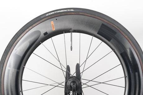 HED Jet RC9 Black Carbon Tubeless Clincher Rim Brake Wheelset 11 Speed