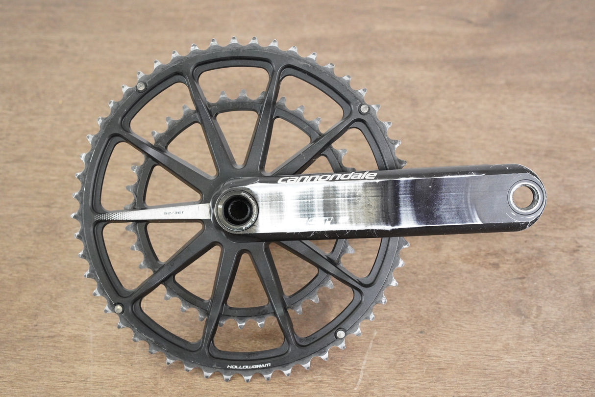 170mm 52/36T Cannondale SiSL 2 Spidering Hollowgram Road Crankset