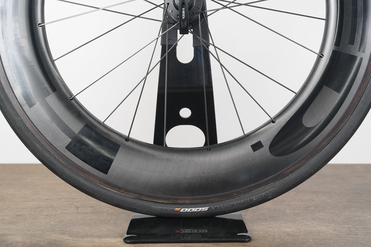 HED Jet RC9 Black Carbon Tubeless Clincher Rim Brake Wheelset 11 Speed