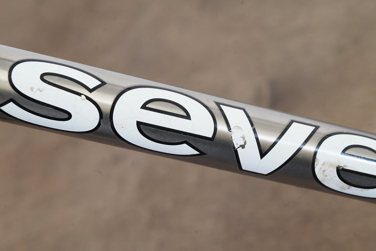 56cm Seven Axiom S Titanium Rim Brake Road Frameset