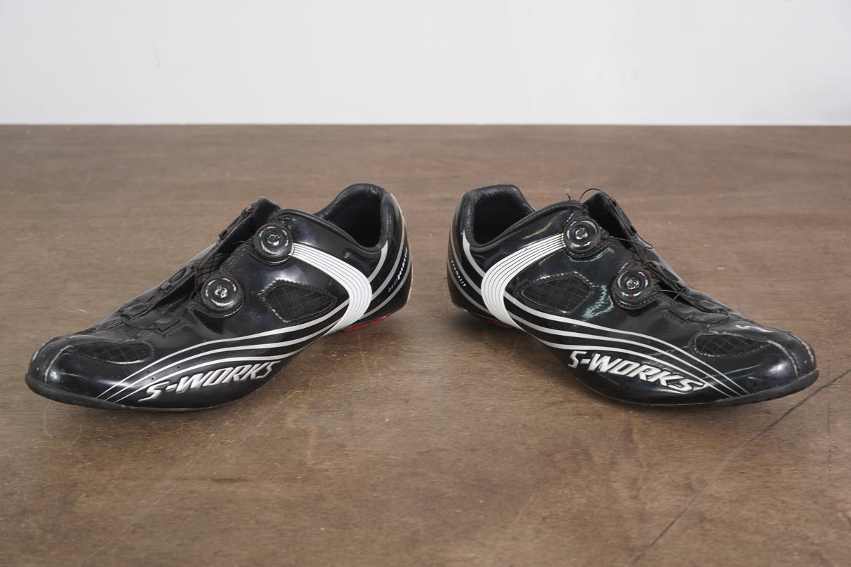 Size 46 (EU) 12.5 (UK) 13 (US) Specialized S-WORKS Carbon Clipless Road Shoes