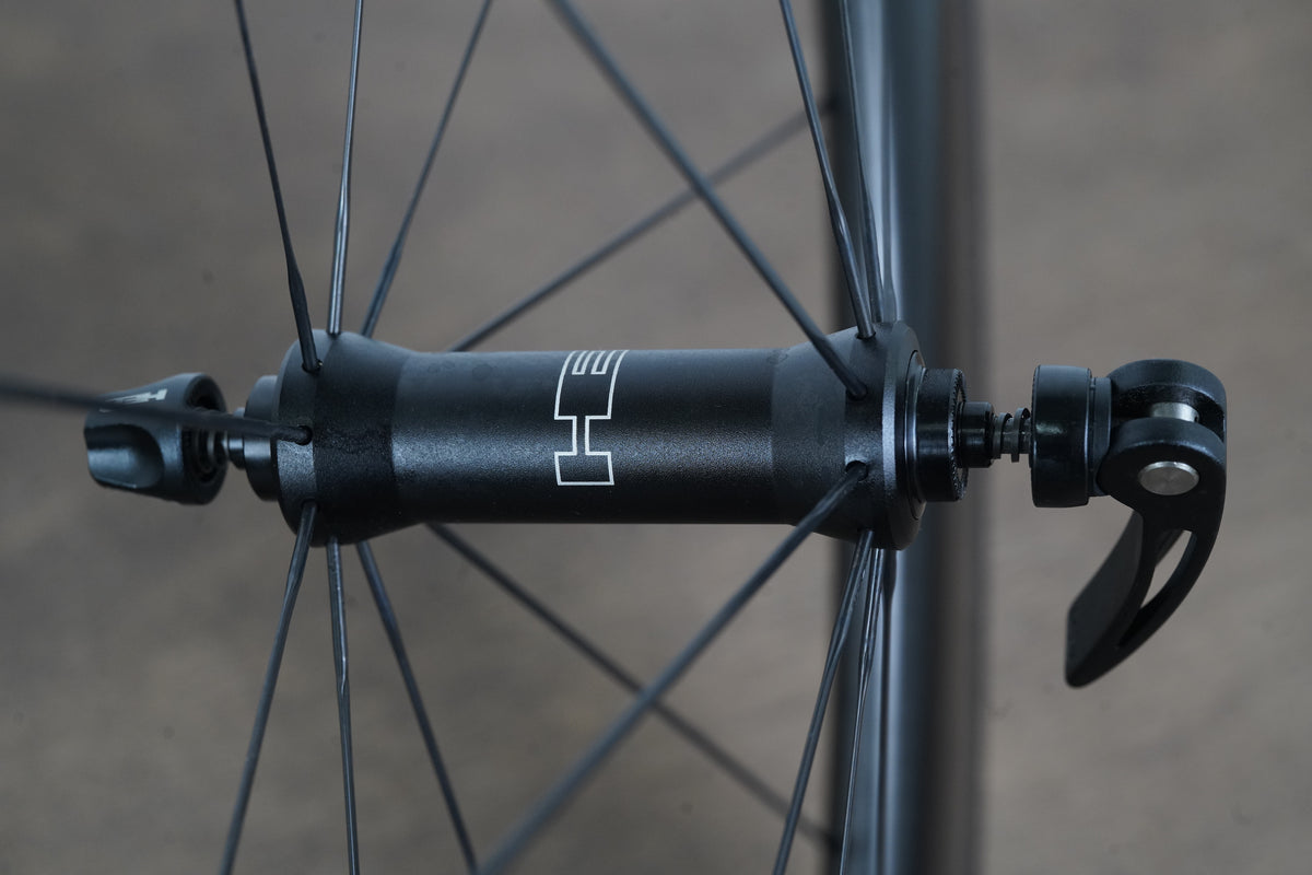 HED Jet RC9 Black Carbon Tubeless Clincher Rim Brake Wheelset 11 Speed