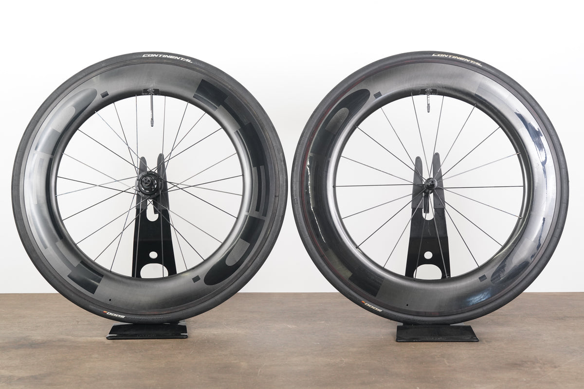 HED Jet RC9 Black Carbon Tubeless Clincher Rim Brake Wheelset 11 Speed