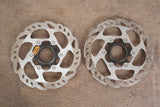 (2) 160mm Shimano SLX SM-RT70 Center Lock Disc Brake Rotors