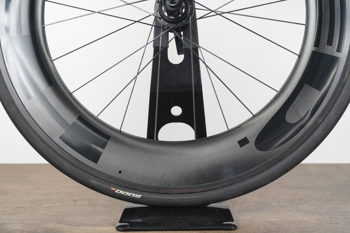 HED Jet RC9 Black Carbon Tubeless Clincher Rim Brake Wheelset 11 Speed