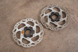 (2) 160mm Shimano SLX SM-RT70 Center Lock Disc Brake Rotors