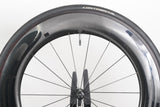HED Jet RC9 Black Carbon Tubeless Clincher Rim Brake Wheelset 11 Speed