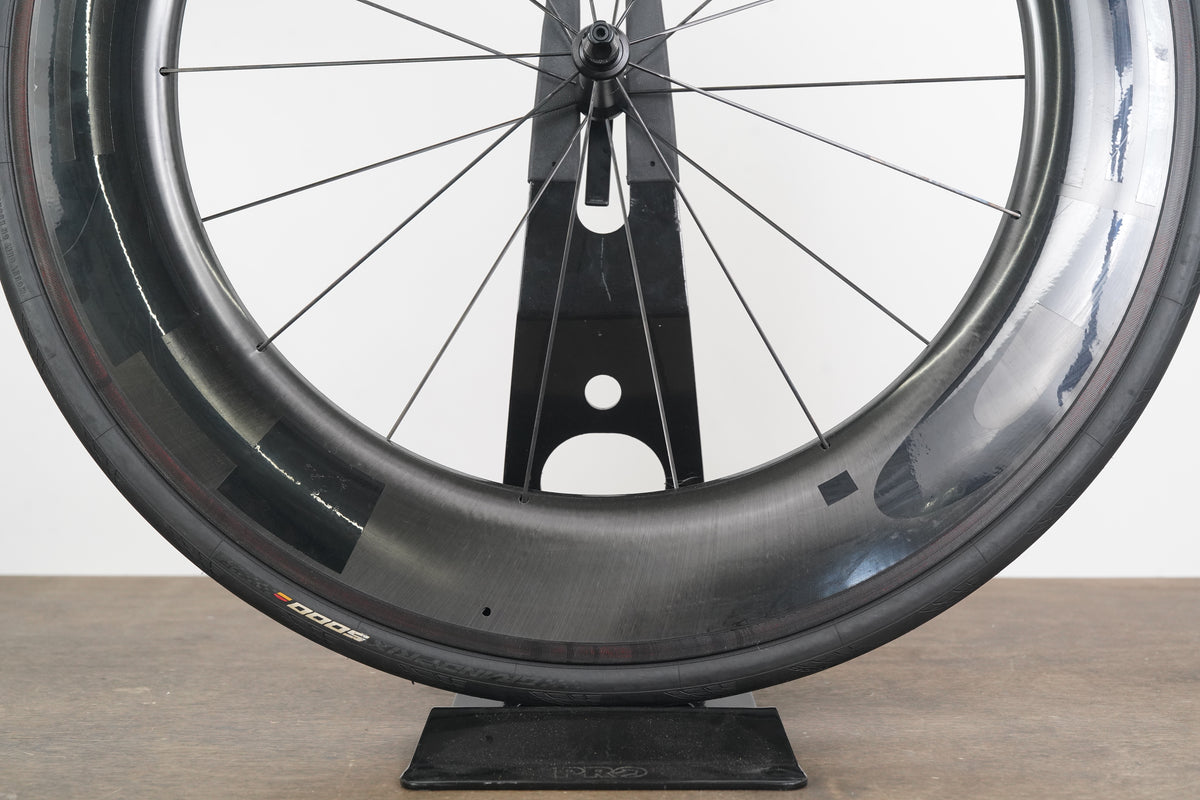 HED Jet RC9 Black Carbon Tubeless Clincher Rim Brake Wheelset 11 Speed