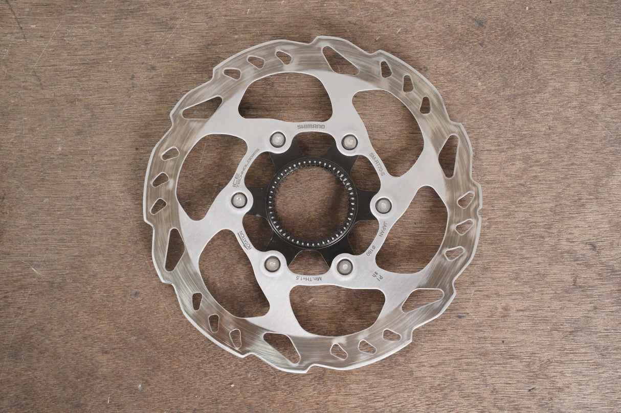 (2) 160mm Shimano SLX SM-RT70 Center Lock Disc Brake Rotors