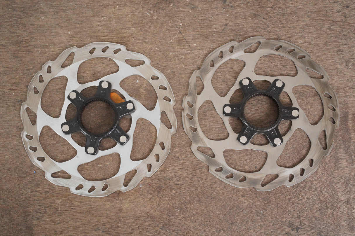 (2) 160mm Shimano SLX SM-RT70 Center Lock Disc Brake Rotors