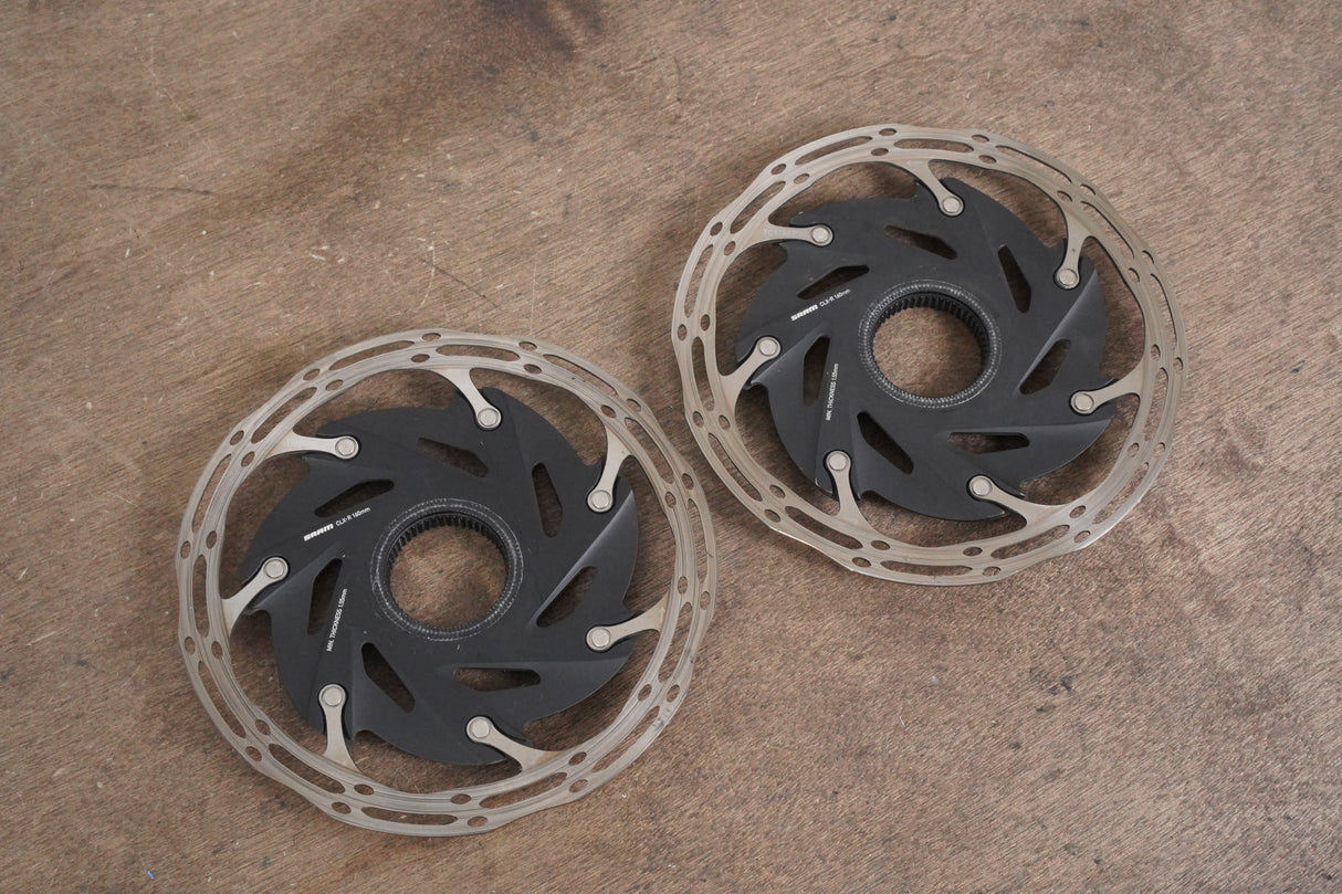 (2) 160mm SRAM CenterLine CLX Center Lock Disc Brake Rotors