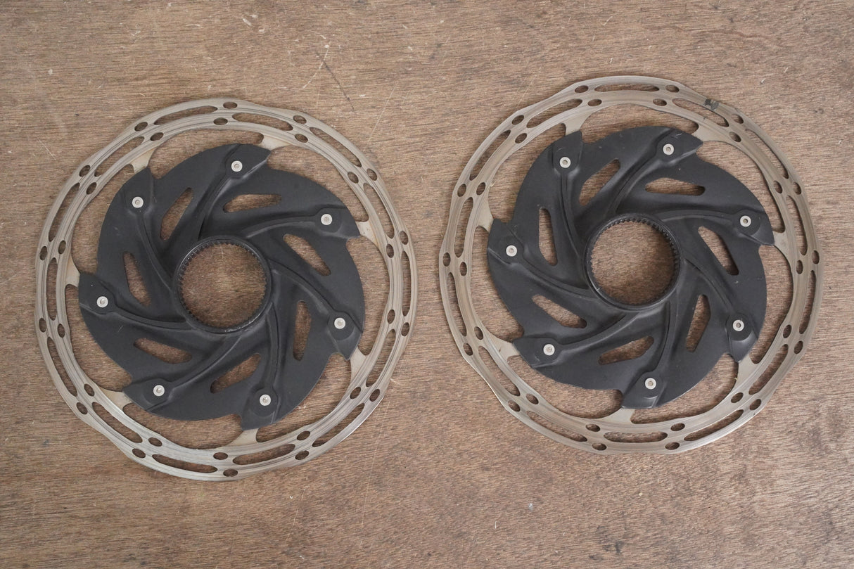 (2) 160mm SRAM CenterLine CLX Center Lock Disc Brake Rotors