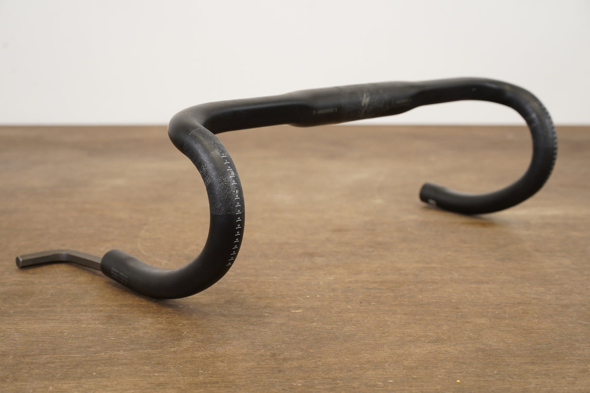 40cm Specialized S-WORKS Shallow Bend Carbon Compact Road Handlebar 31.8mm