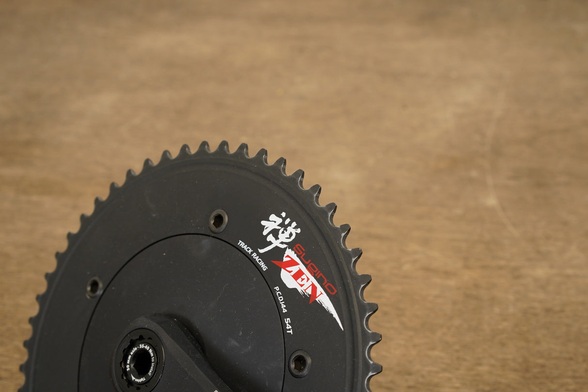 165mm 54T DUB Rotor Aldhu Sugino Zen 1x Track Crankset