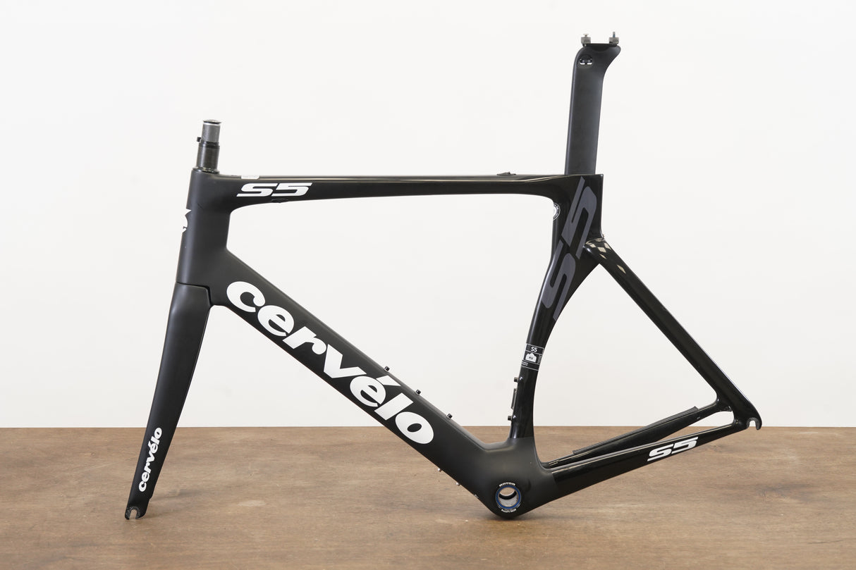 58cm Cervelo S5 Carbon Aero Rim Brake Road Frameset
