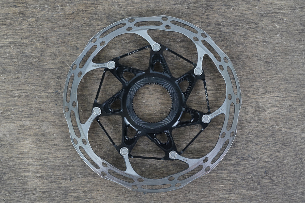 (1) 160mm SRAM CenterLine CLX Center Lock Disc Brake Rotor 118g