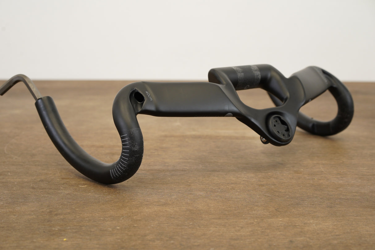 40cm Coefficient RR Compact Carbon Aero Road Handlebar + Mount 31.8mm