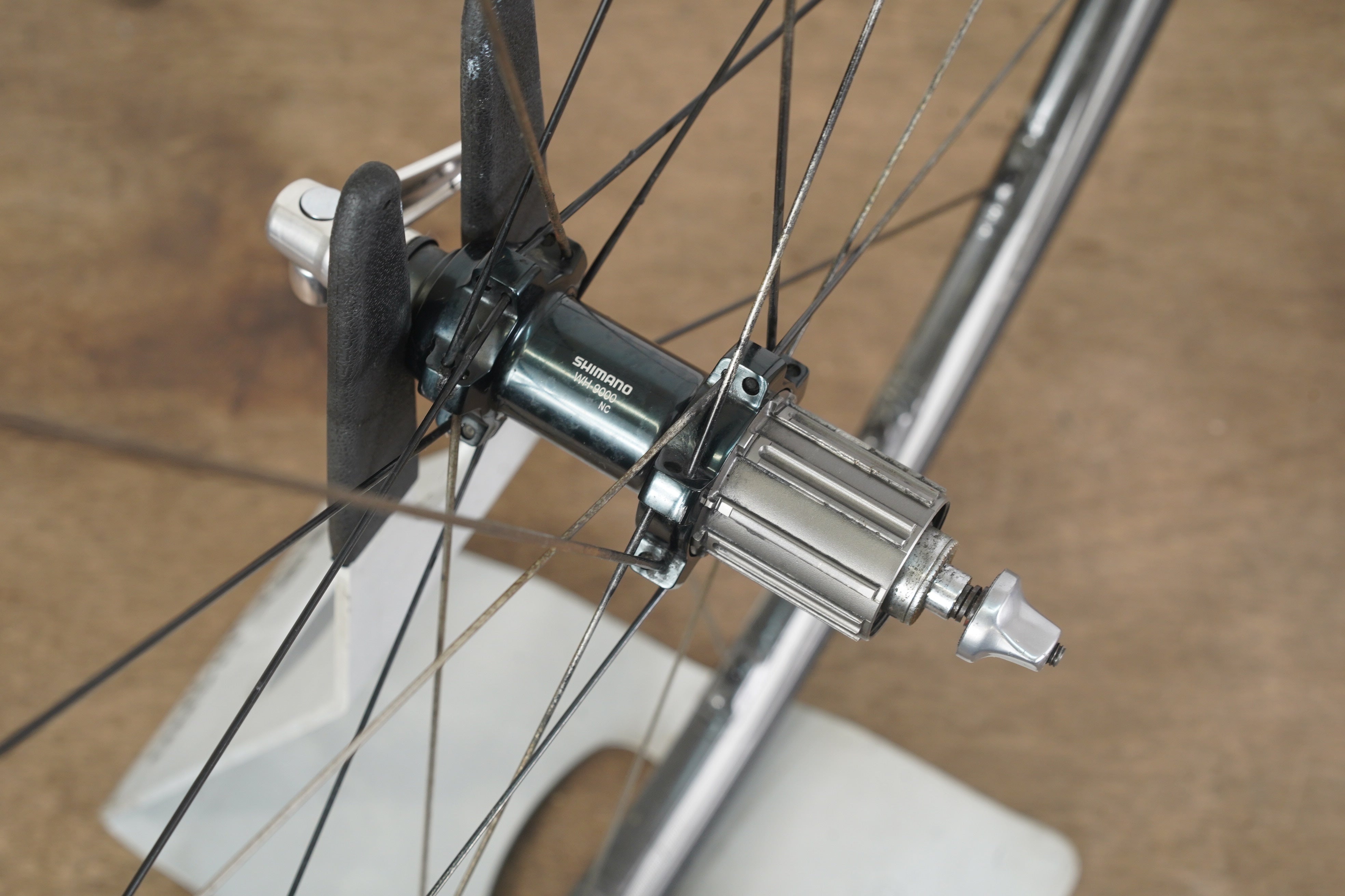 Shimano Dura-Ace WH-9000 C24 Carbon Clincher Rim Brake Wheelset 11