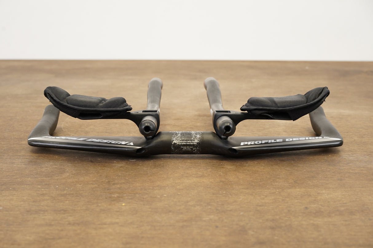 42cm Profile Design Aeria Carbon Base Bar + Carbon Extensions 31.8mm