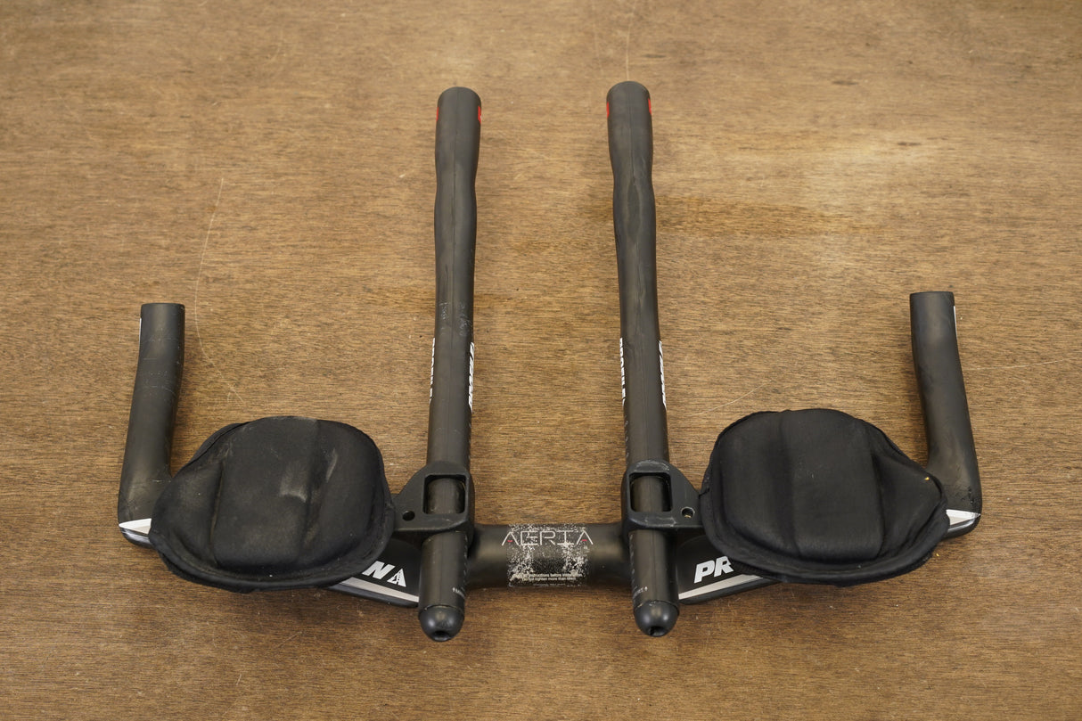 42cm Profile Design Aeria Carbon Base Bar + Carbon Extensions 31.8mm