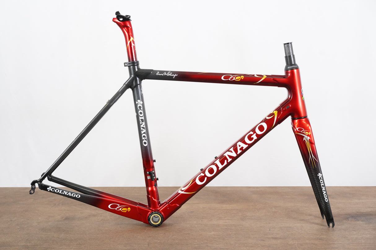 50h Colnago C60 Art Decor Carbon Rim Brake Road Frameset