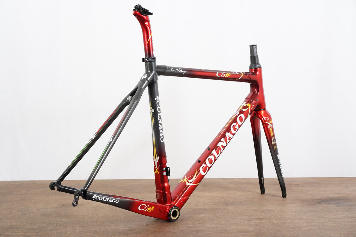 50h Colnago C60 Art Decor Carbon Rim Brake Road Frameset