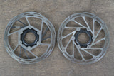 (2) 160mm SRAM PaceLine CenterLine Center Lock Disc Brake Rotors 306g