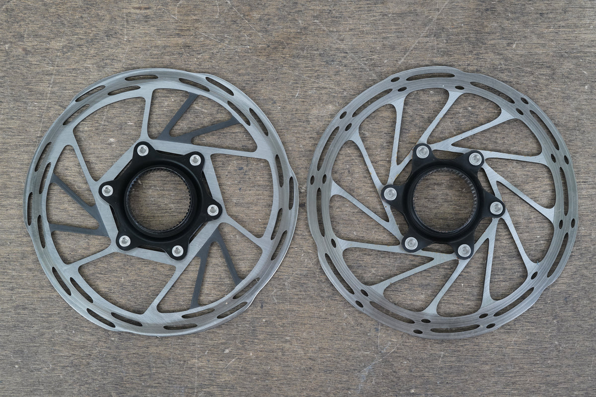 (2) 160mm SRAM PaceLine CenterLine Center Lock Disc Brake Rotors 306g