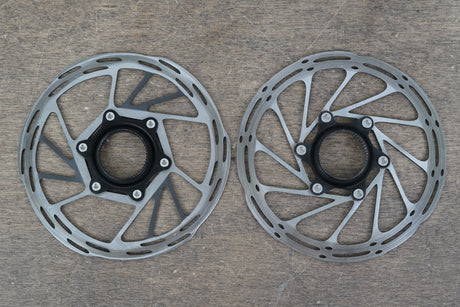 (2) 160mm SRAM PaceLine CenterLine Center Lock Disc Brake Rotors 306g