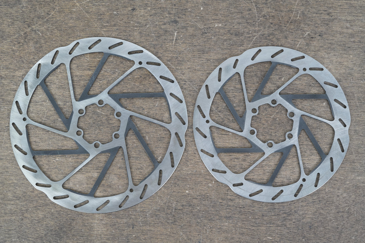 (2) 180mm / 160mm SRAM HS2 6 Bolt Disc Brake Road MTB Gravel Rotors 317g