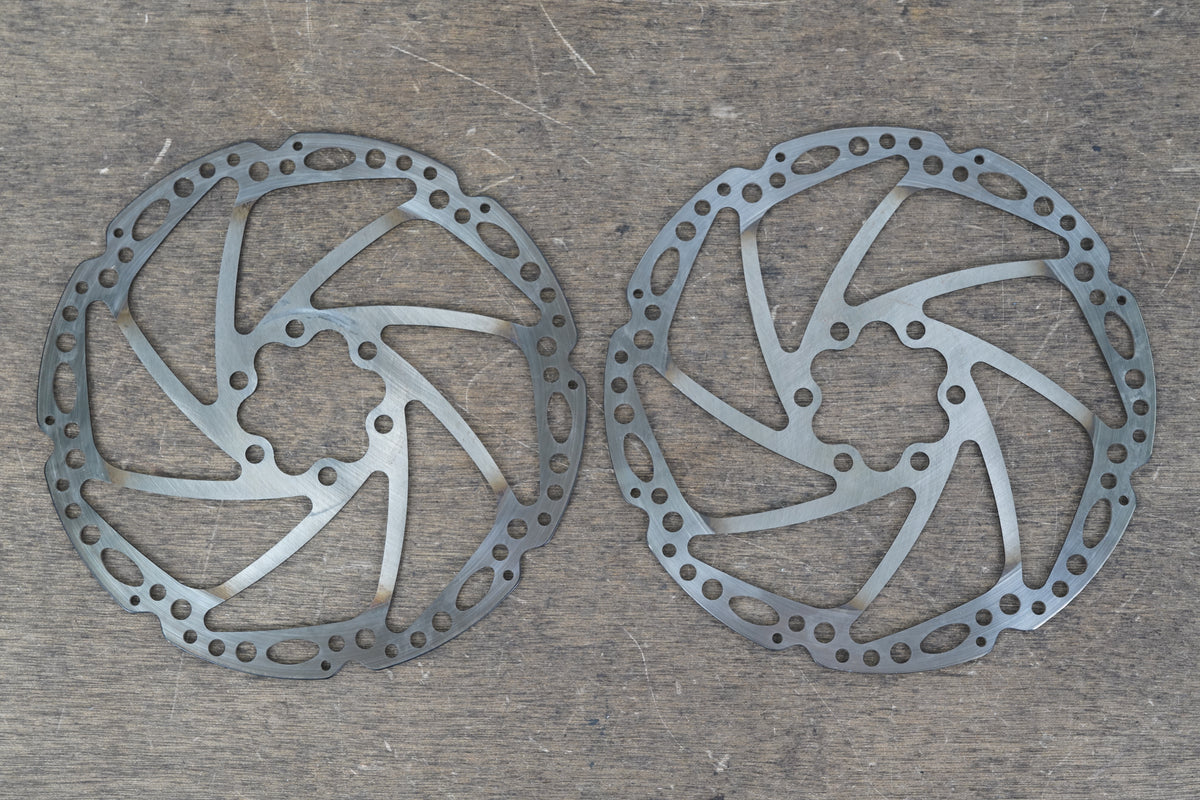 (2) 160mm TR160-14 6 BOLT Disc Brake Rotors Road Gravel CX MTB 210g