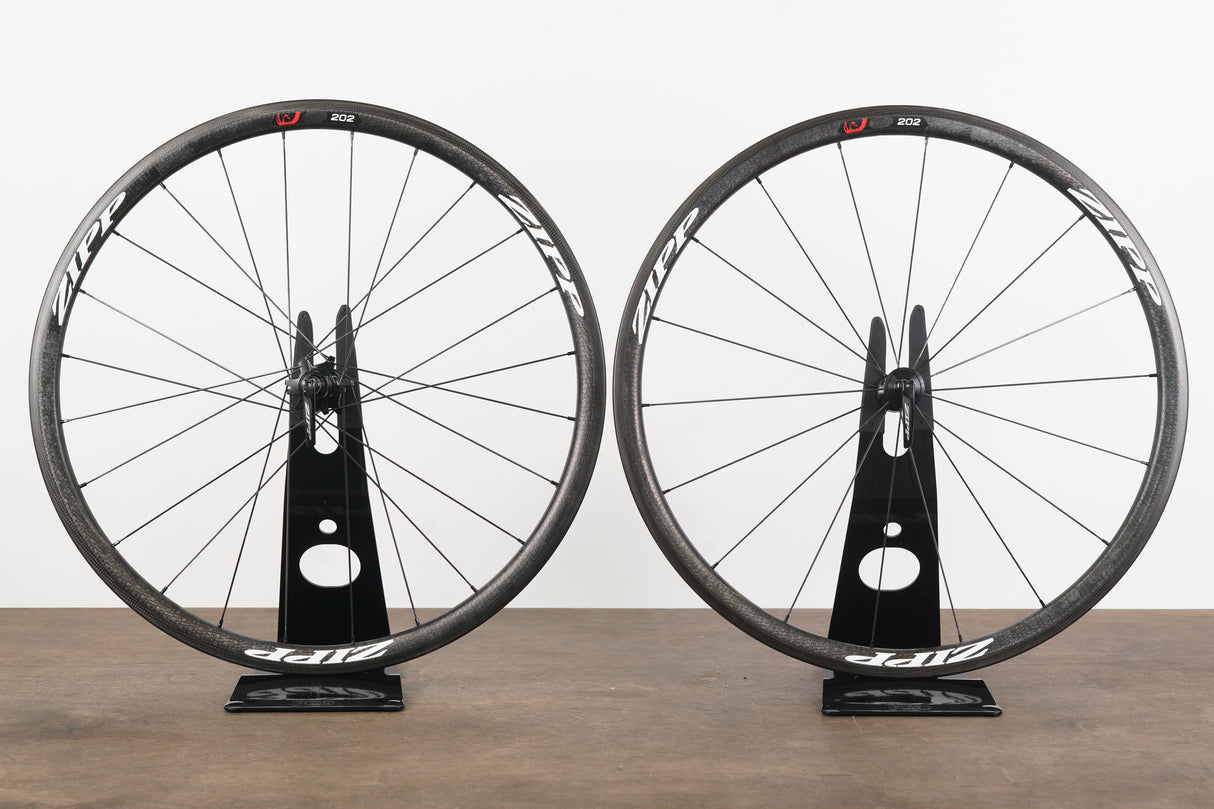Zipp 202 Firecrest 77/177 Carbon Clincher Rim Brake Wheelset 11 Speed